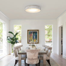 Rattan Weave Flush Mount 17B