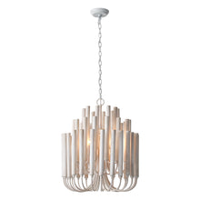 Borg Wooden Chandelier 20"