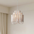 Borg Wooden Chandelier 20"