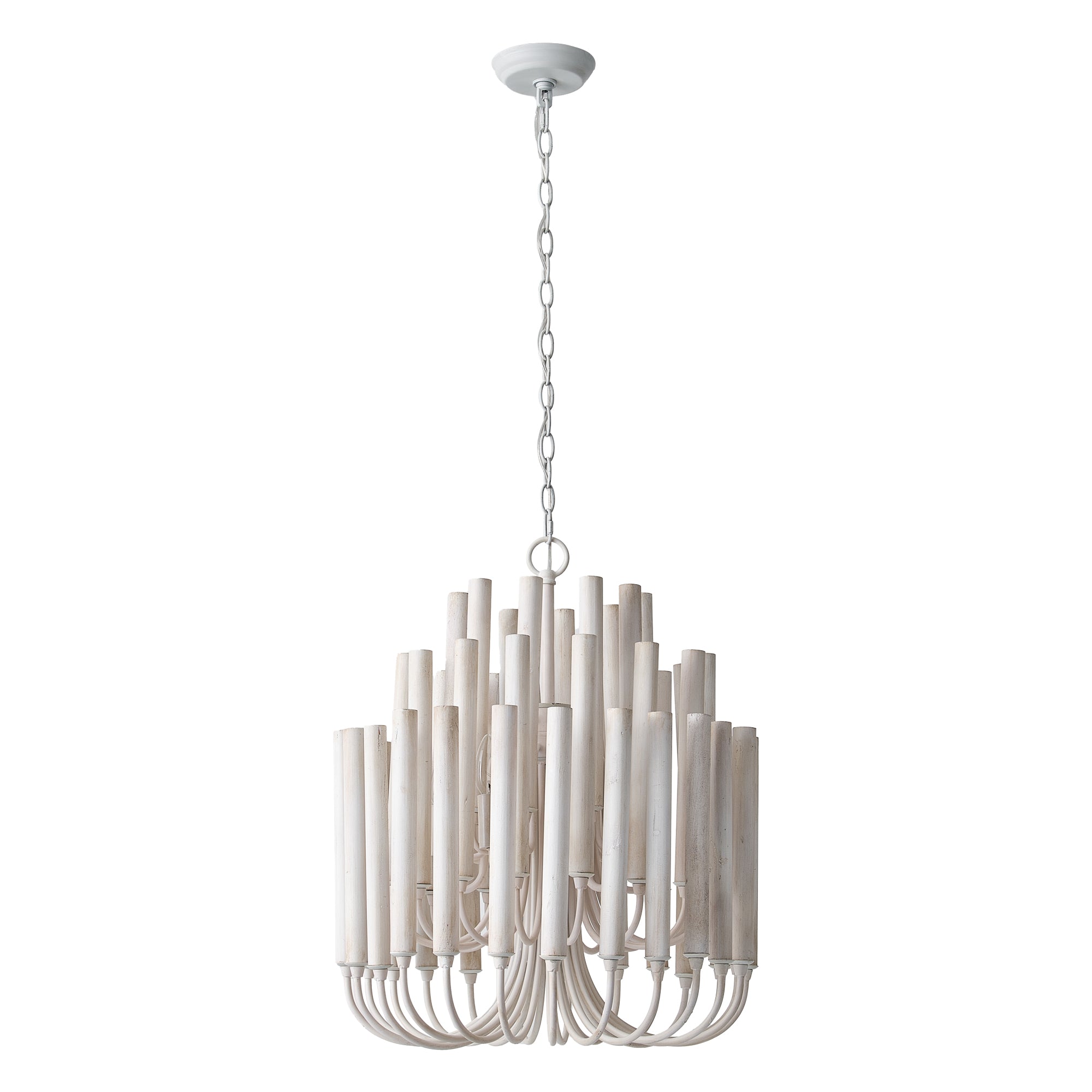 Borg Wooden Chandelier 20"