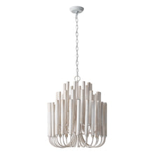 Borg Wooden Chandelier 20"