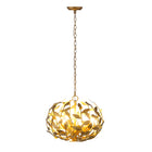 Vic Golden Chandelier 20"