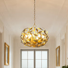 Vic Golden Chandelier 20"