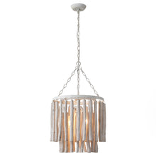 Milo Wooden Chandelier 17"