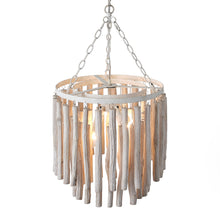 Milo Wooden Chandelier 17"
