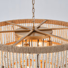 Nelly Beaded Chandelier 32"