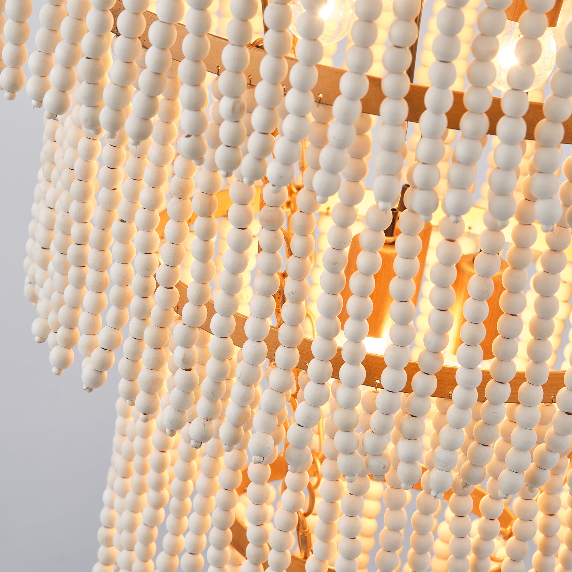 Nelly Beaded Chandelier 32"