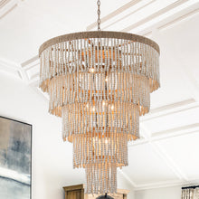 Nelly Beaded Chandelier 32"