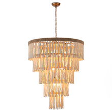 Nelly Beaded Chandelier 32"