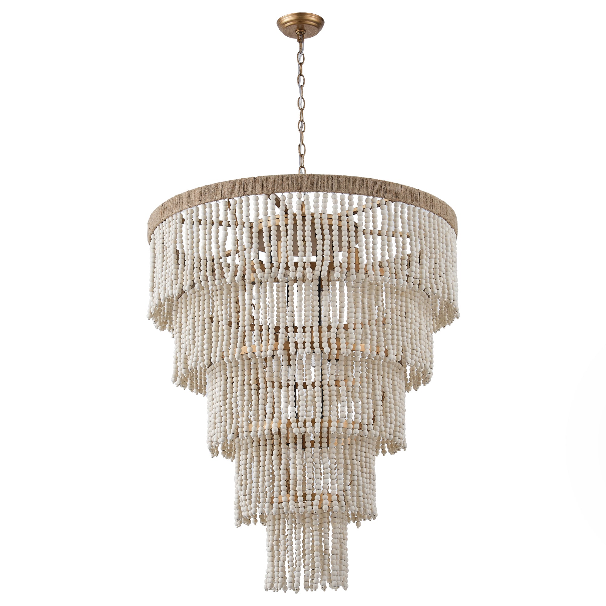 Nelly Beaded Chandelier 32"