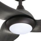 Industrial Ceiling Fan with Light 52"