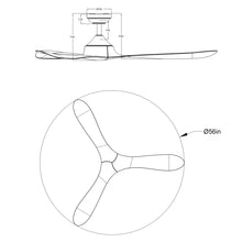 Modern Ceiling Fan 56A