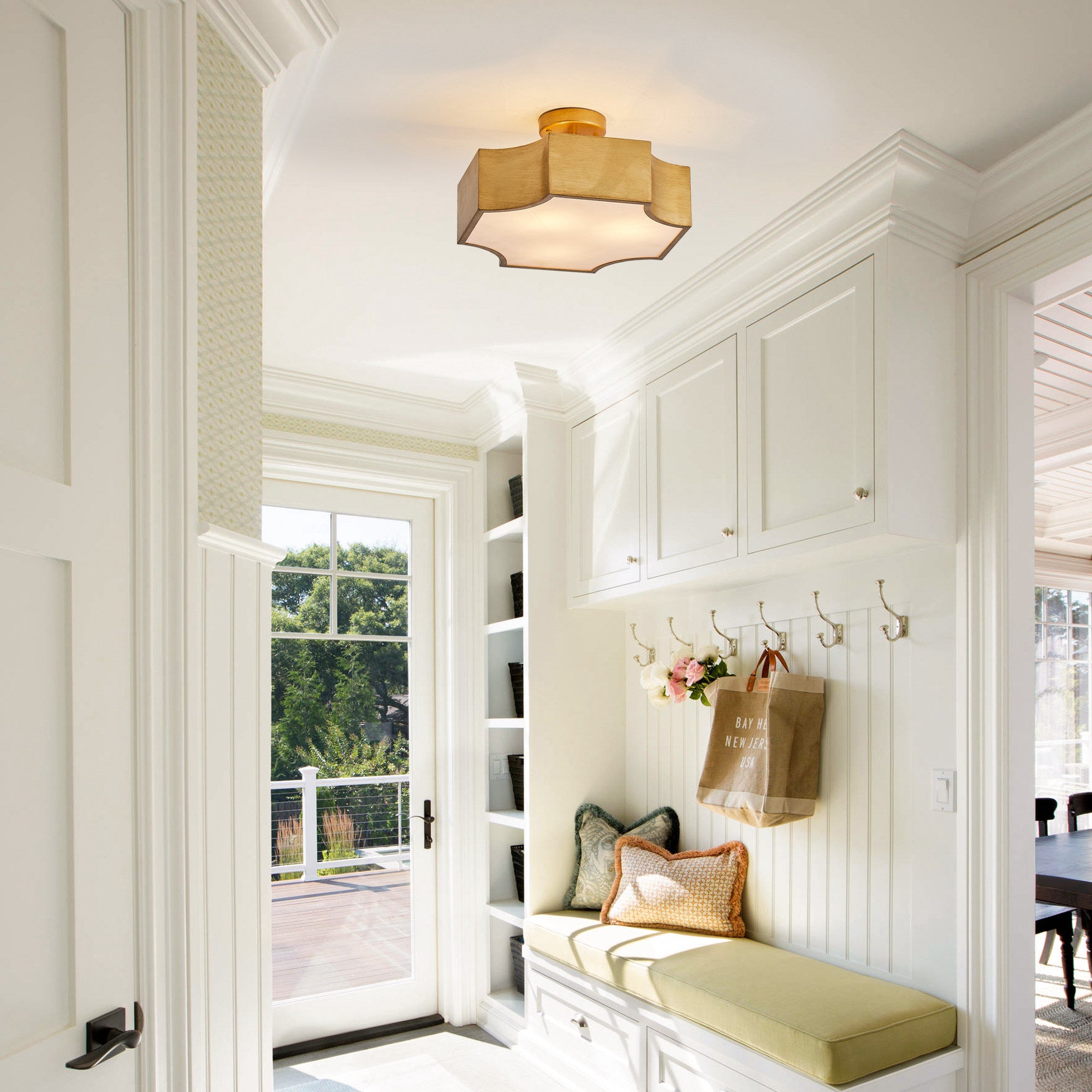 Emira LED Semi-Flush Light | Perimost