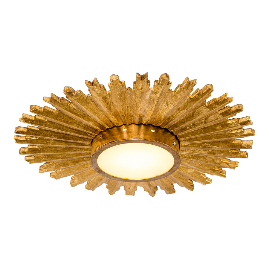 Emira Sunburst Flush Mount Light