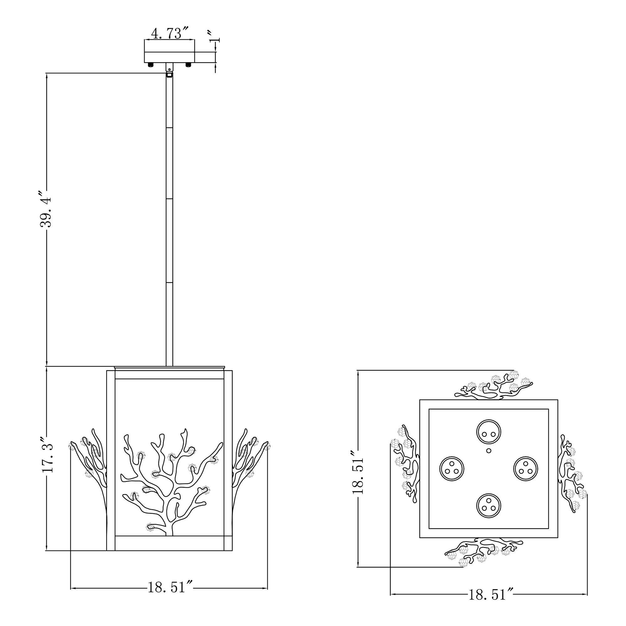 Branches Island Pendant