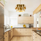 Golden Iron Island Pendant