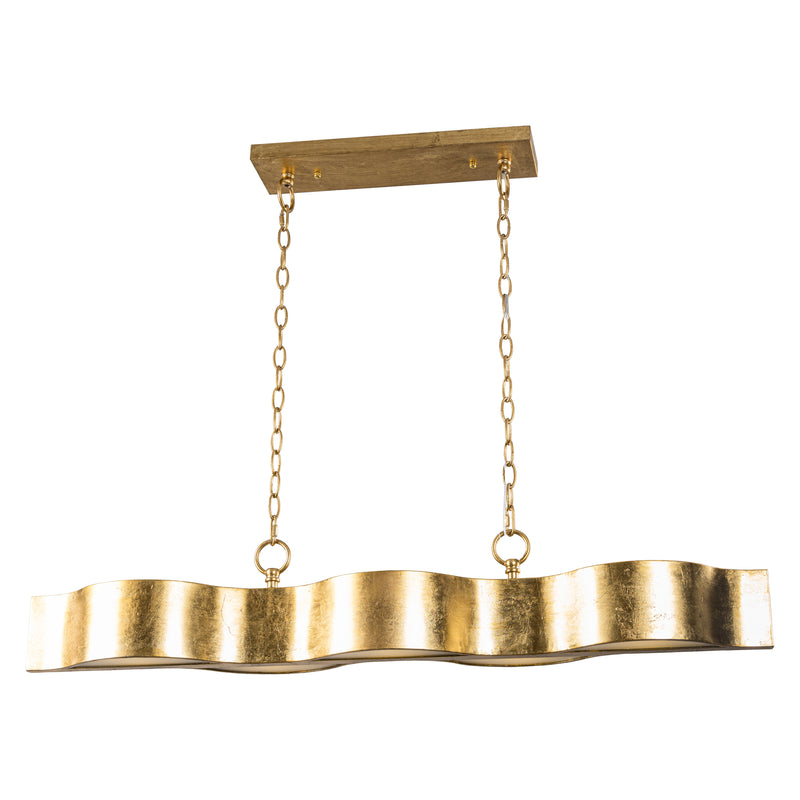 Golden Modern Island Pendant