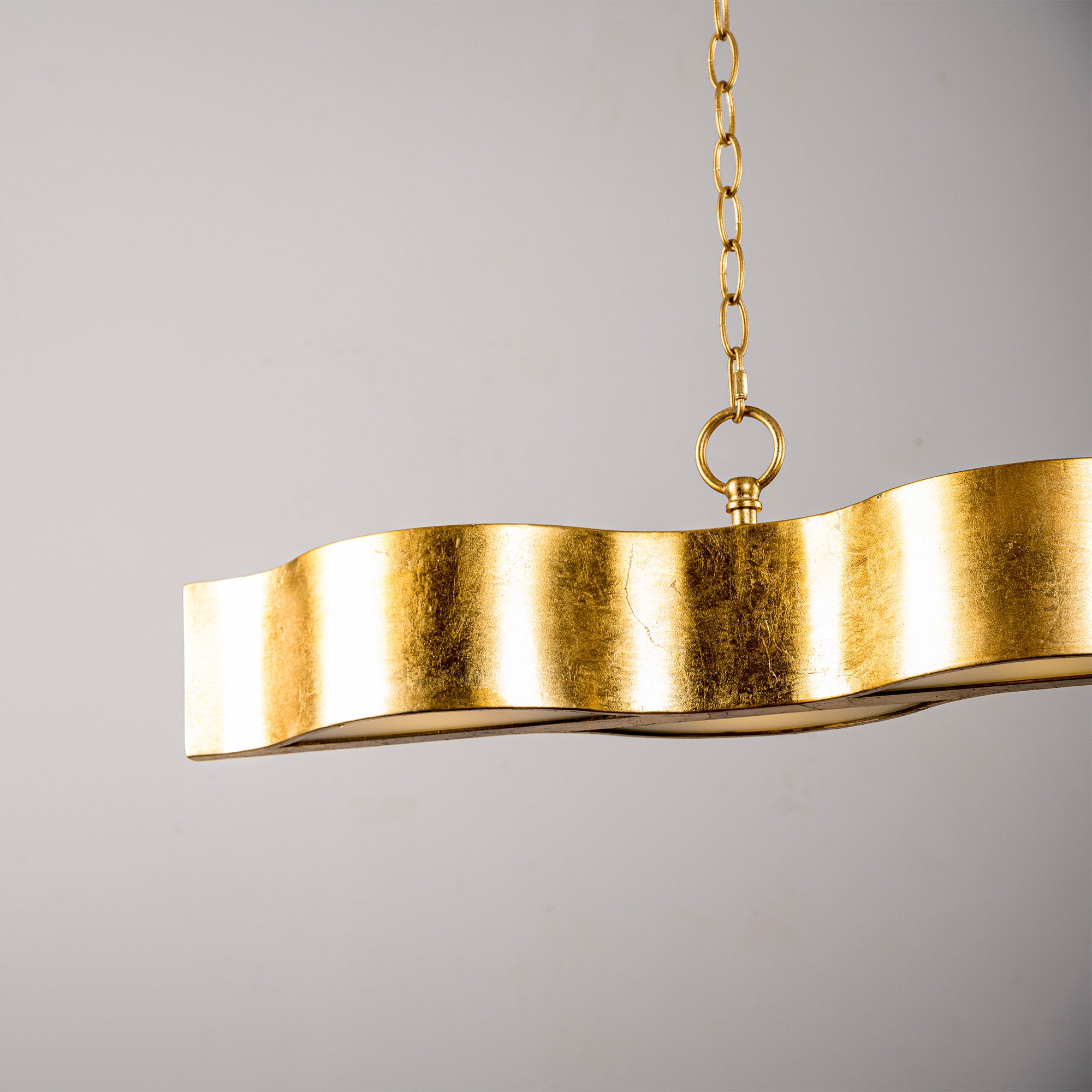 Golden Modern Island Pendant