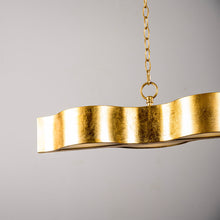 Golden Modern Island Pendant