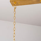 Golden Modern Island Pendant