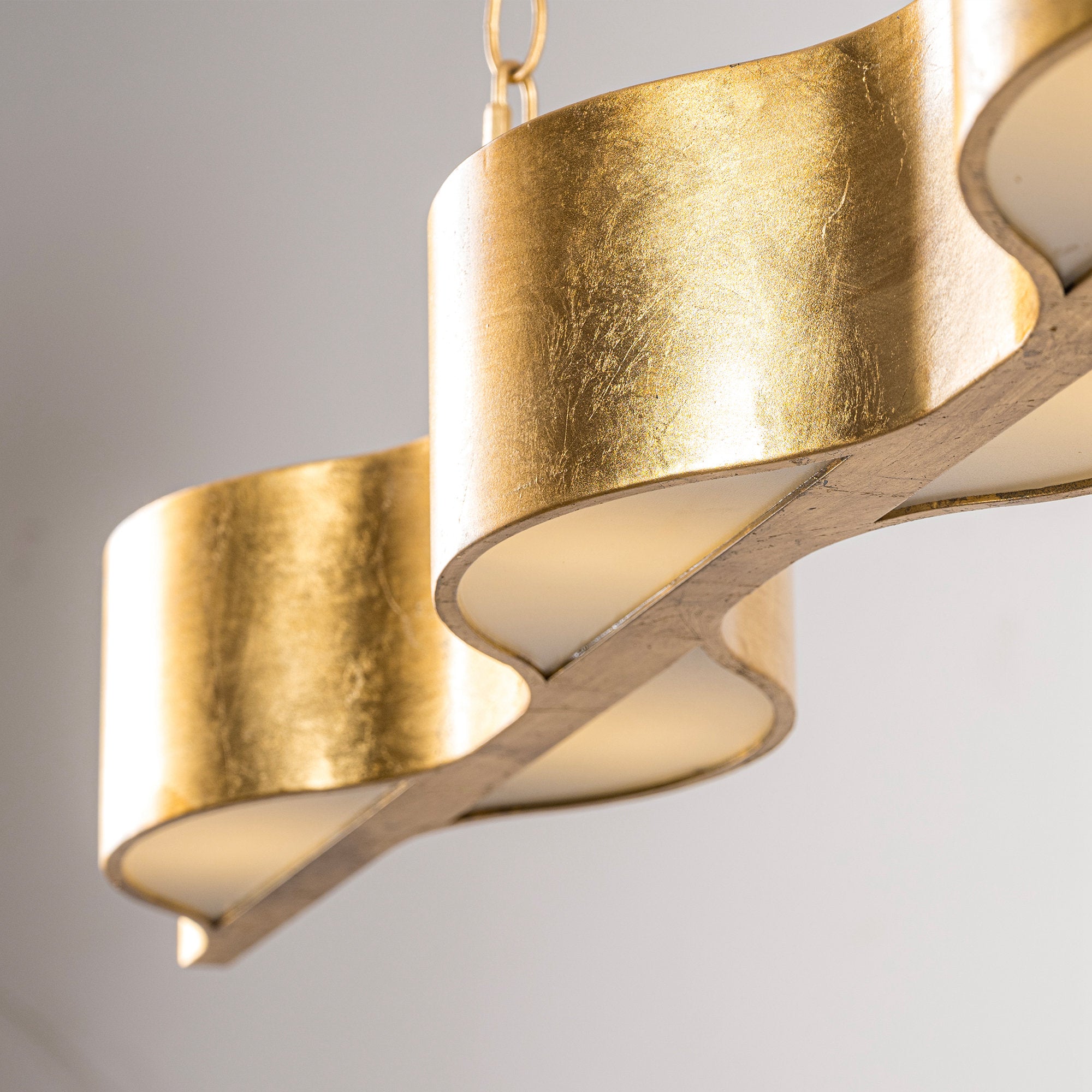 Golden Modern Island Pendant