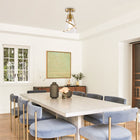 Walker Semi-Flush Mount 7"