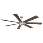 Farmhouse Nickel Ceiling Fan 72D