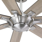 Farmhouse Nickel Ceiling Fan 72C