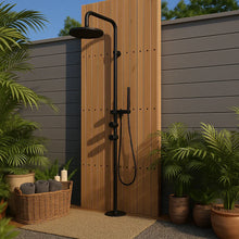 Coast Freestanding Outdoor Shower -Matte Black