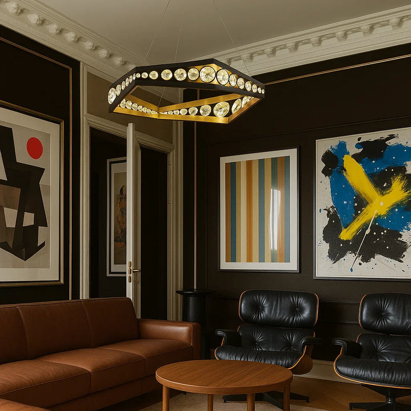 Valessa Angular Chandelier