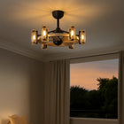 Forge 34" LED Fandelier