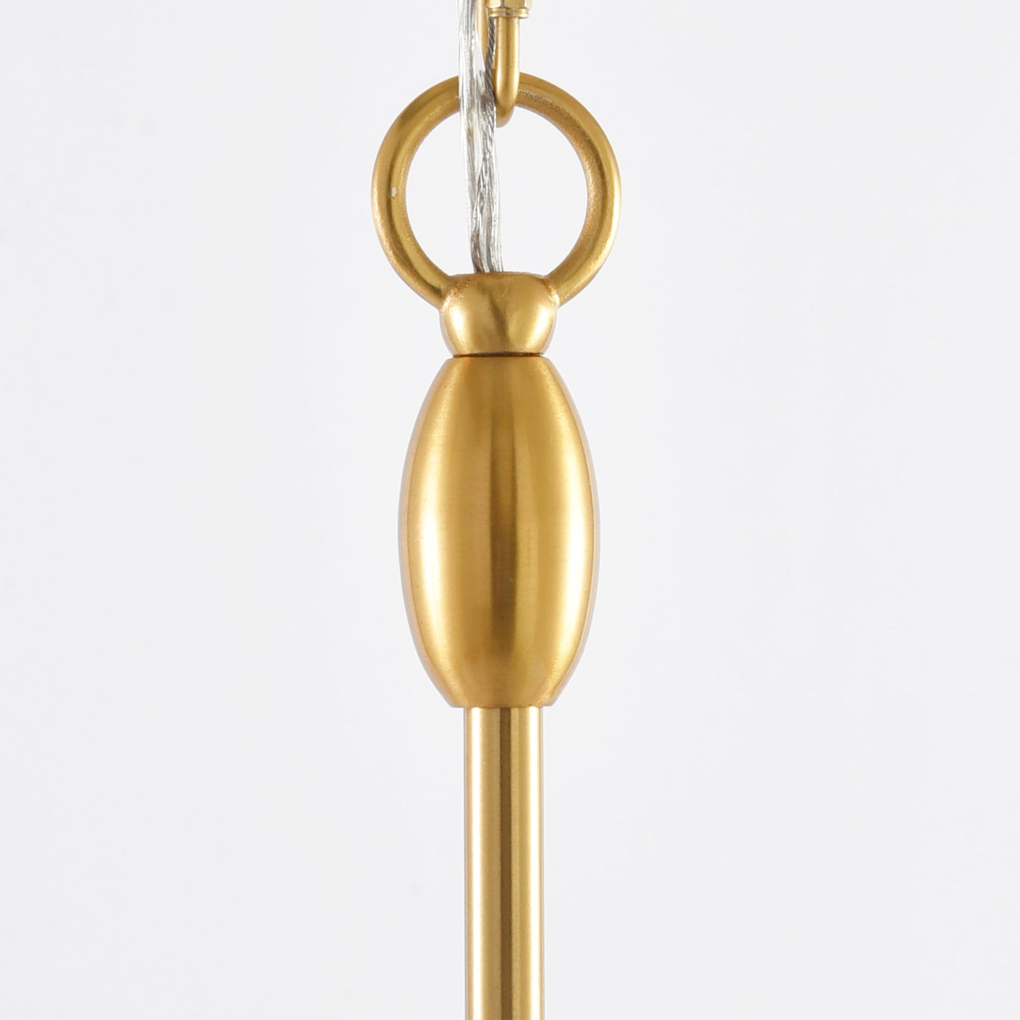 Vito Feather Pendant 17"