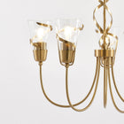 Uriah Golden Chandelier 26" - Perimost