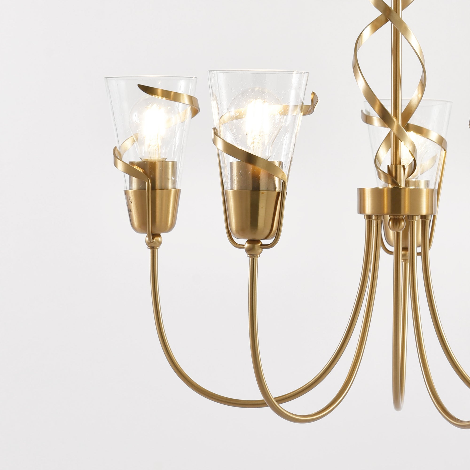 Uriah Golden Chandelier 26" - Perimost