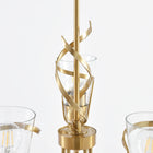 Uriah Golden Chandelier 26" - Perimost