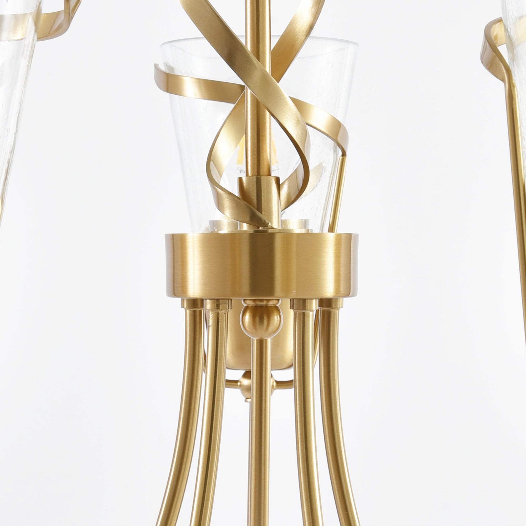 Uriah Golden Chandelier 26" - Perimost