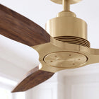 Louise Ceiling Fan 56" · Solid Wood Blades · No Light