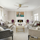 Ward Flush Ceiling Fan 54"