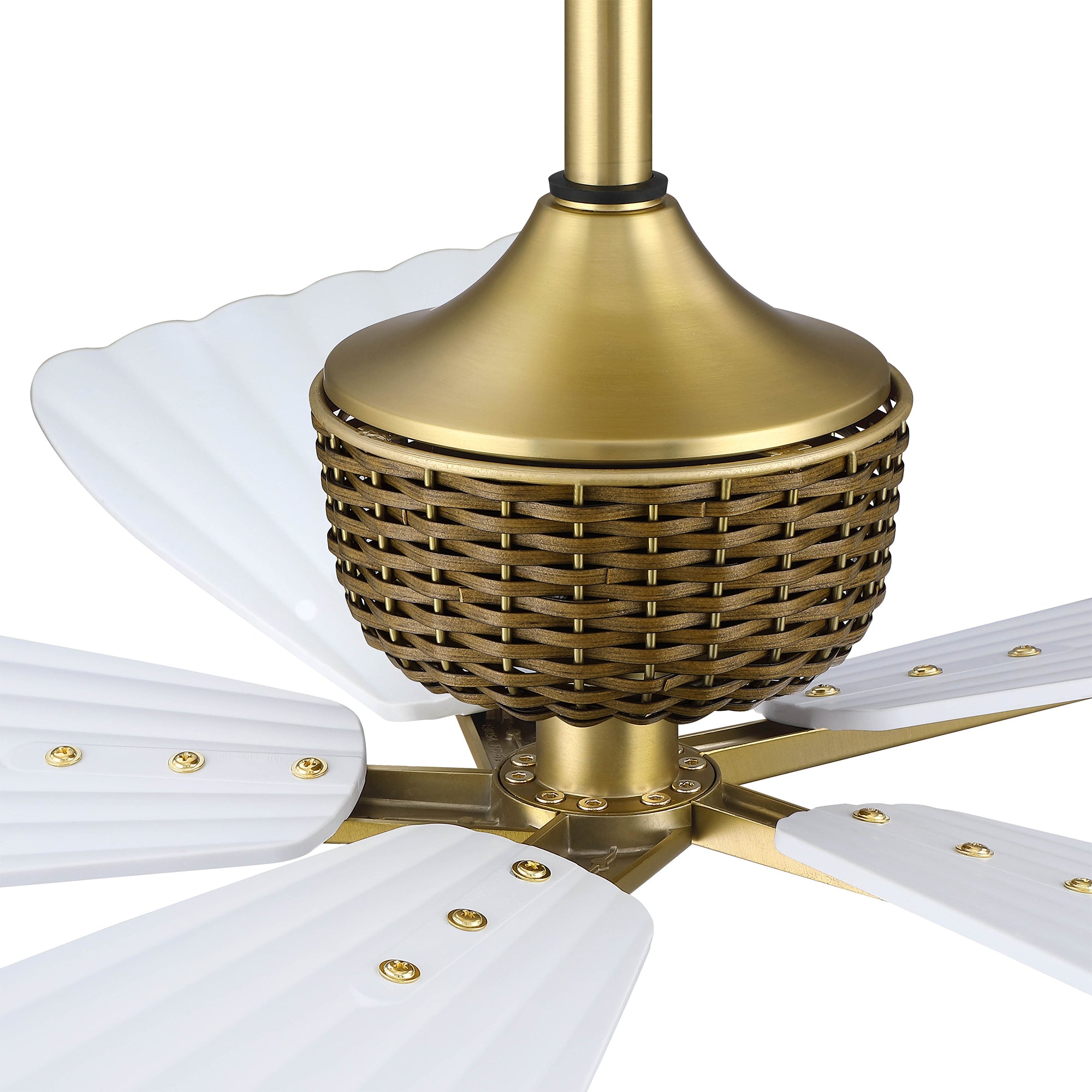 Palma White Ceiling Fan 56“