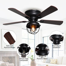 SereneLux Ceiling Fan with Light 42"