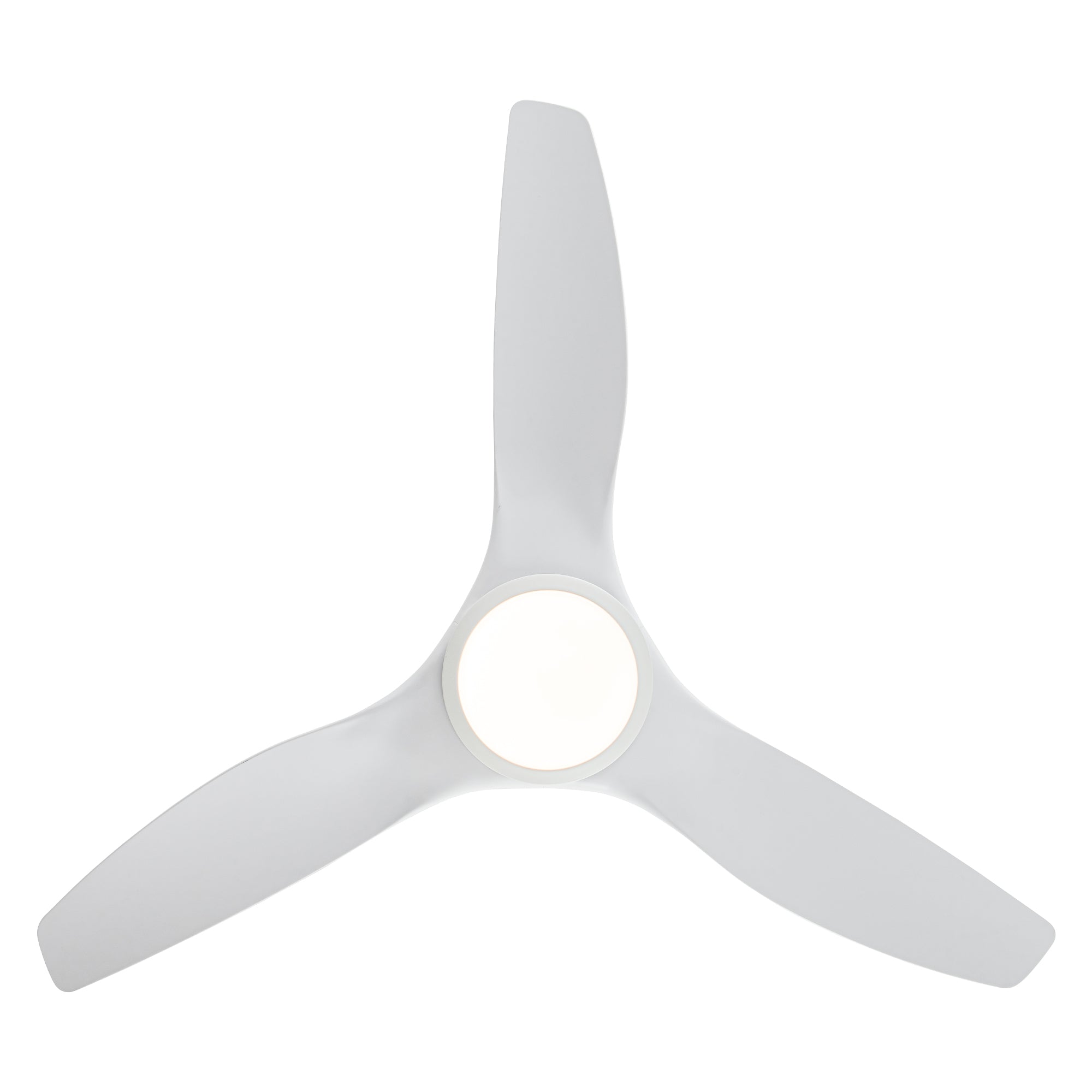 Breeze White Ceiling Fan 52"