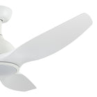 Breeze White Ceiling Fan 52"