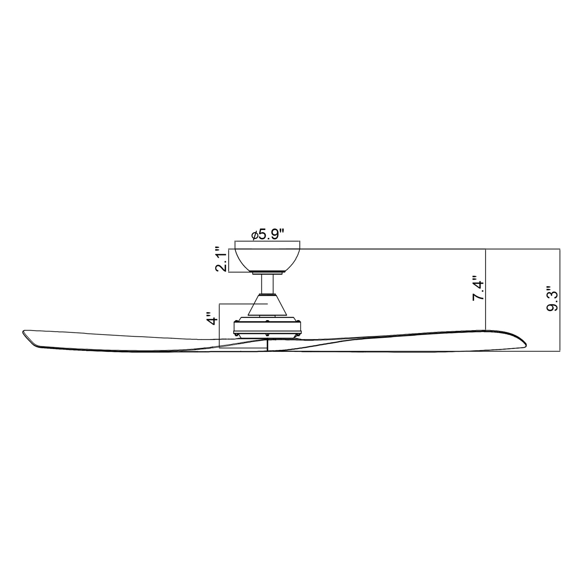 Jovie Ceiling Fan 52B