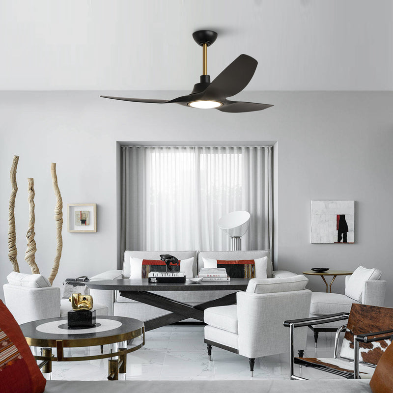 Modern 3-Blade Smart Fan 52"