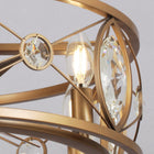 Kashmir Crystal Fandelier 22"