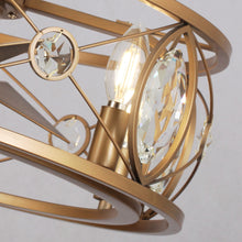 Kashmir Crystal Fandelier 22"