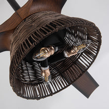 Farmhouse Ceiling Fan with Light 60"