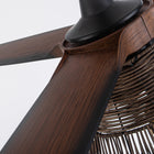 Farmhouse Ceiling Fan with Light 60"