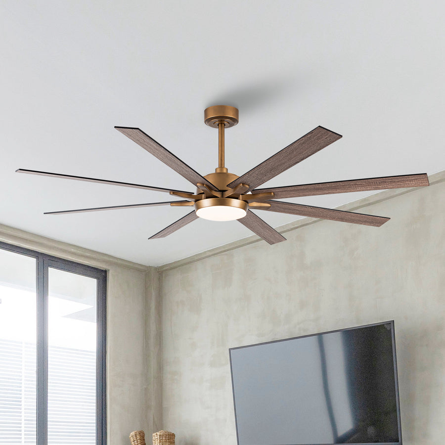 Balachandran Brown Industrial Fan 65"