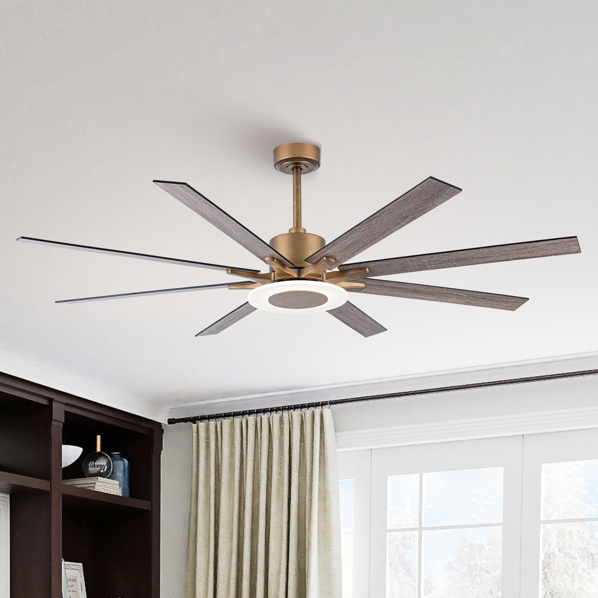 Godavari Ceiling Fan with Light 65"